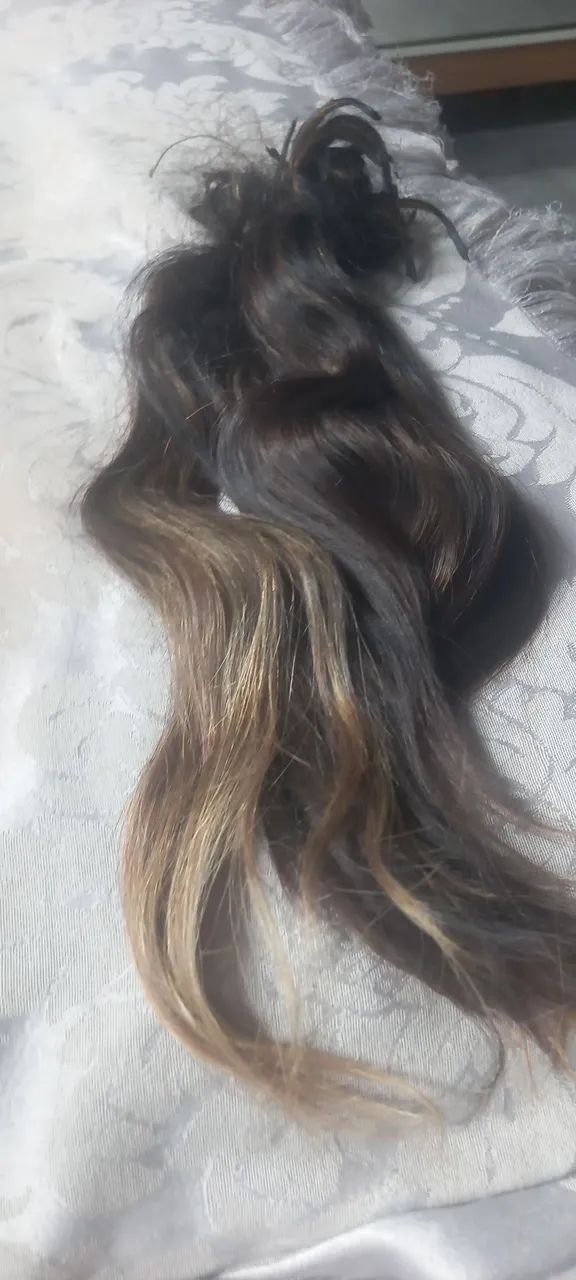 Mega hair  cabelo humano 50 centímetros 