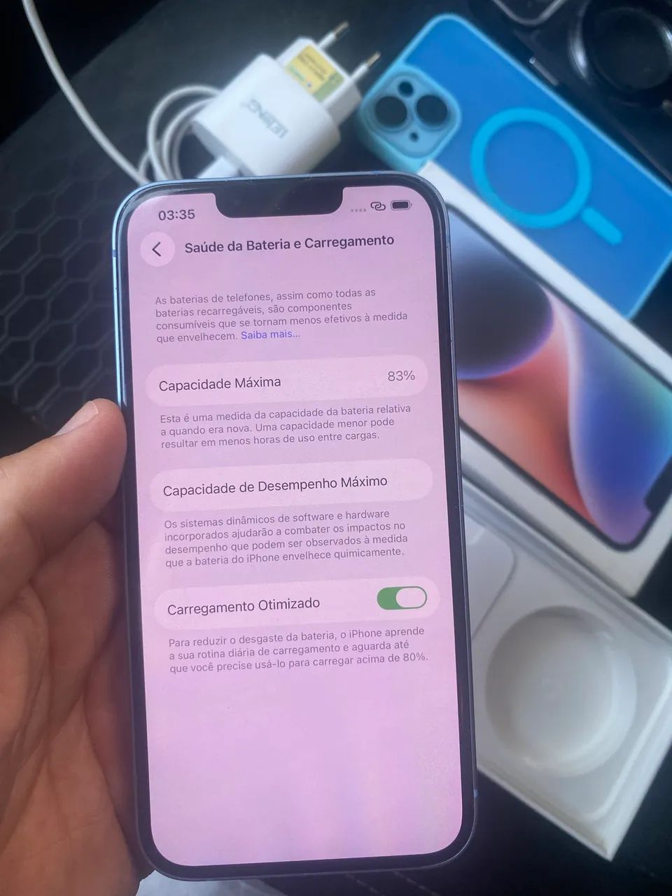 iPhone 14 128GB 83% Bateria - Celulares e Smartphones - Jardim