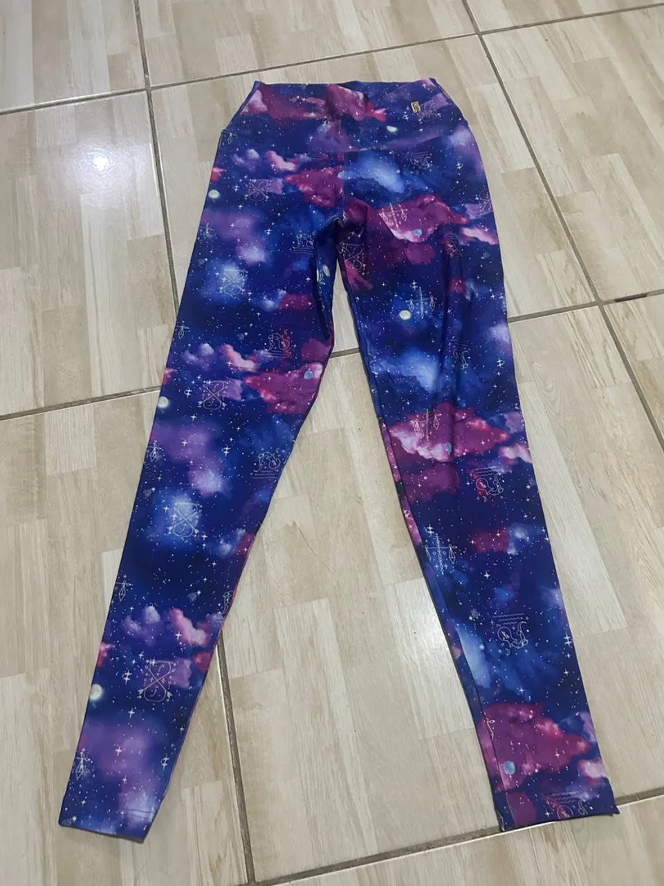 Calça Legging Estampada Galáxia - Conforto e Estilo!
