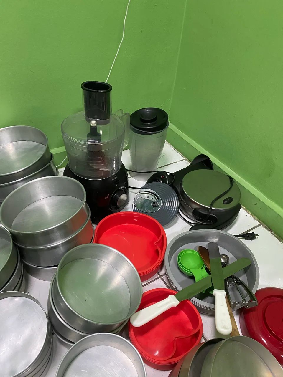 Liquidificador + batedeira + processador + assadeiras silicone - Foto 2