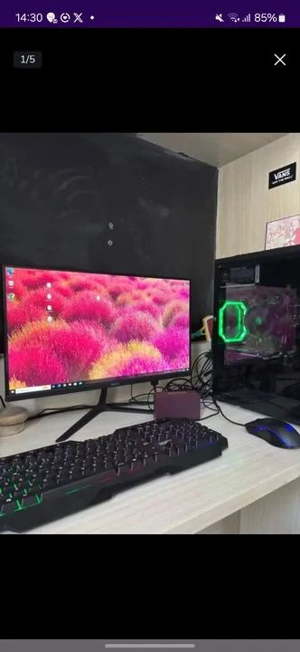 Pc Gamer Completo + Mouse E Teclado Gamer Rgb - Foto 5