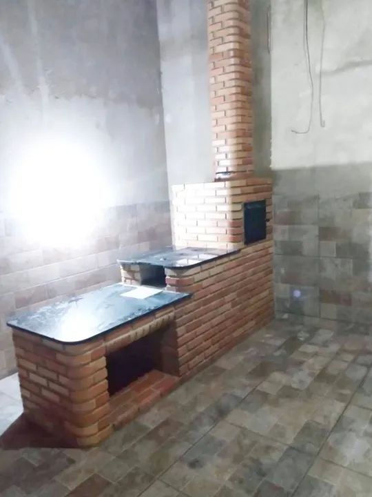 Fogão d lenha e churrasqueira de tijolinho  - Foto 4