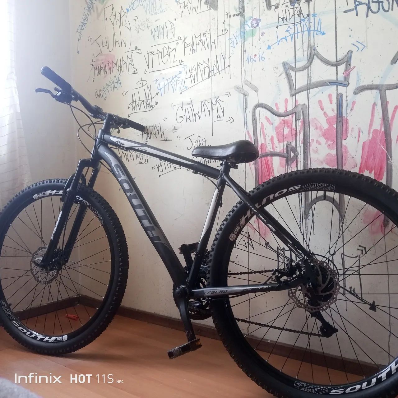 Bicicleta South - aro 29 - preta - Foto 5