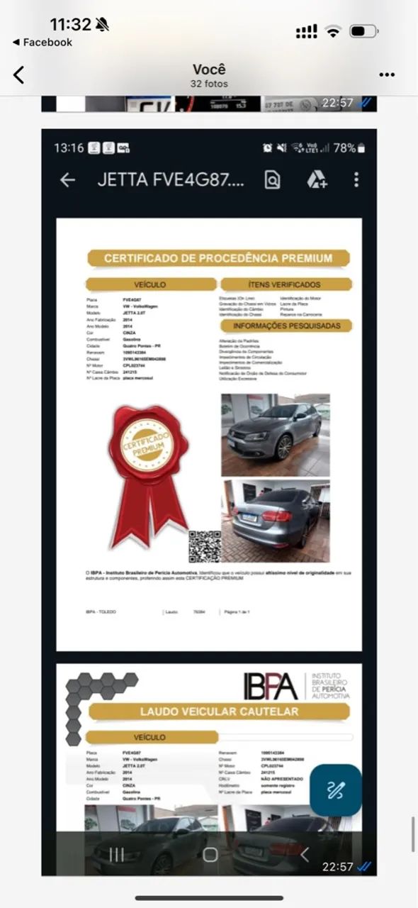 Jetta 2014 higline com pacote premium carro impecável. - Foto 3