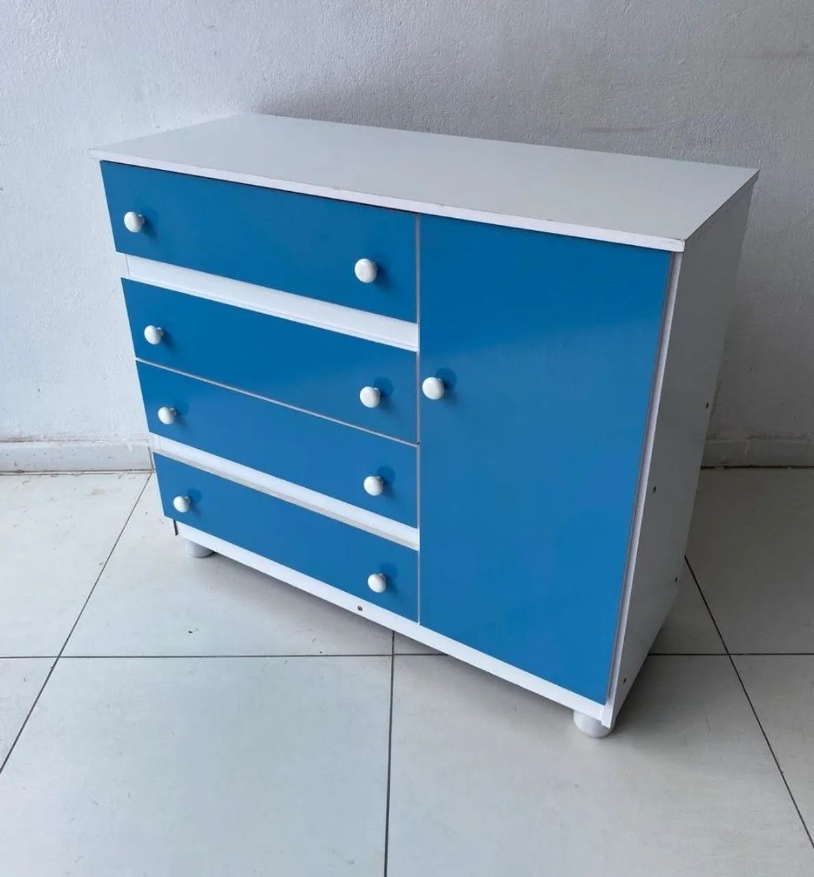 Cômoda Infantil  4 gavetas 100% MDF  - Foto 5