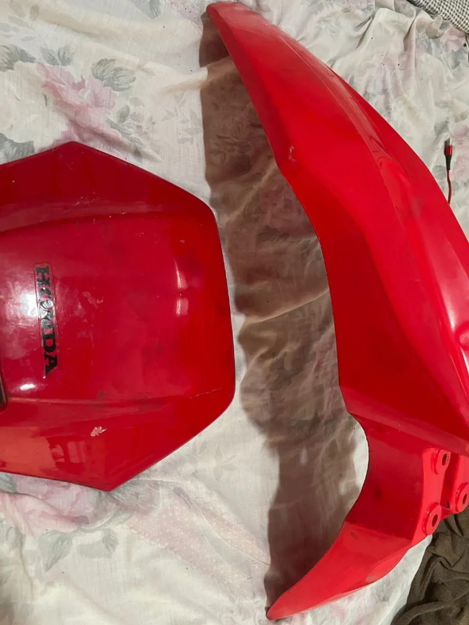 Paralama e Carenagem Honda CRF Vermelho