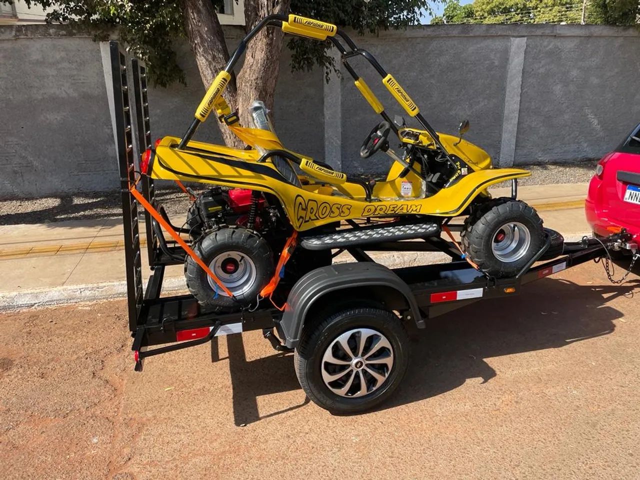 carretinha reboque para mini buggys quadriciclo e etc  - Foto 3