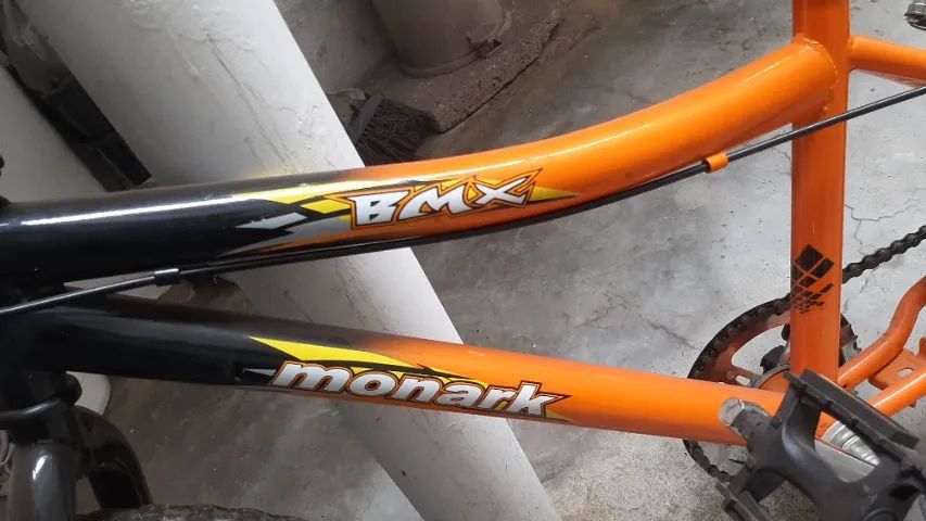 Bicicleta Infantil Monark Bmx Aro 20 - Usada - Foto 4