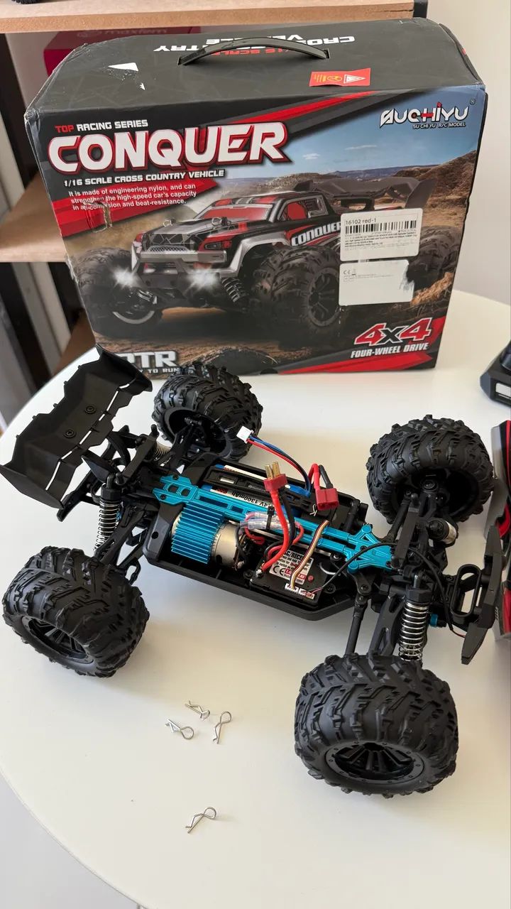 Carro de controle remoto 4x4 - Foto 4