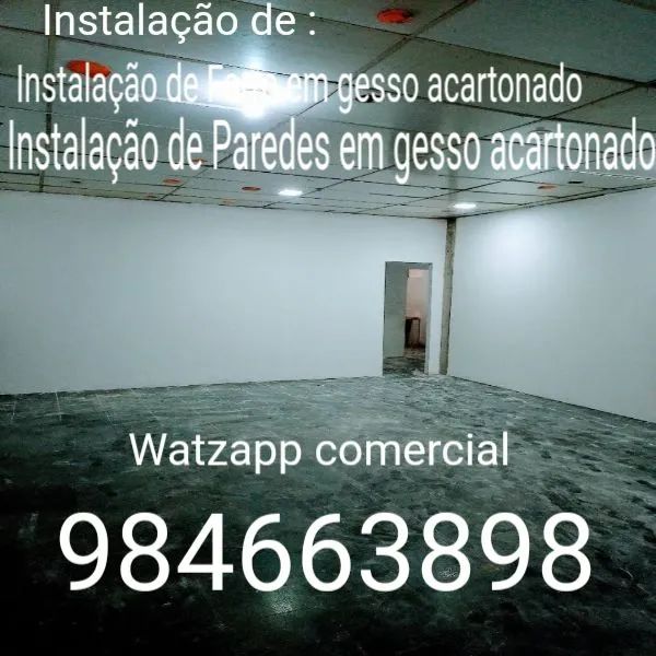 GESSO ACARTONADO " REVESTIMENTO EM DRYWALL 