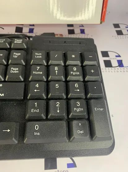 Teclado de computador, PC com fio - Foto 3