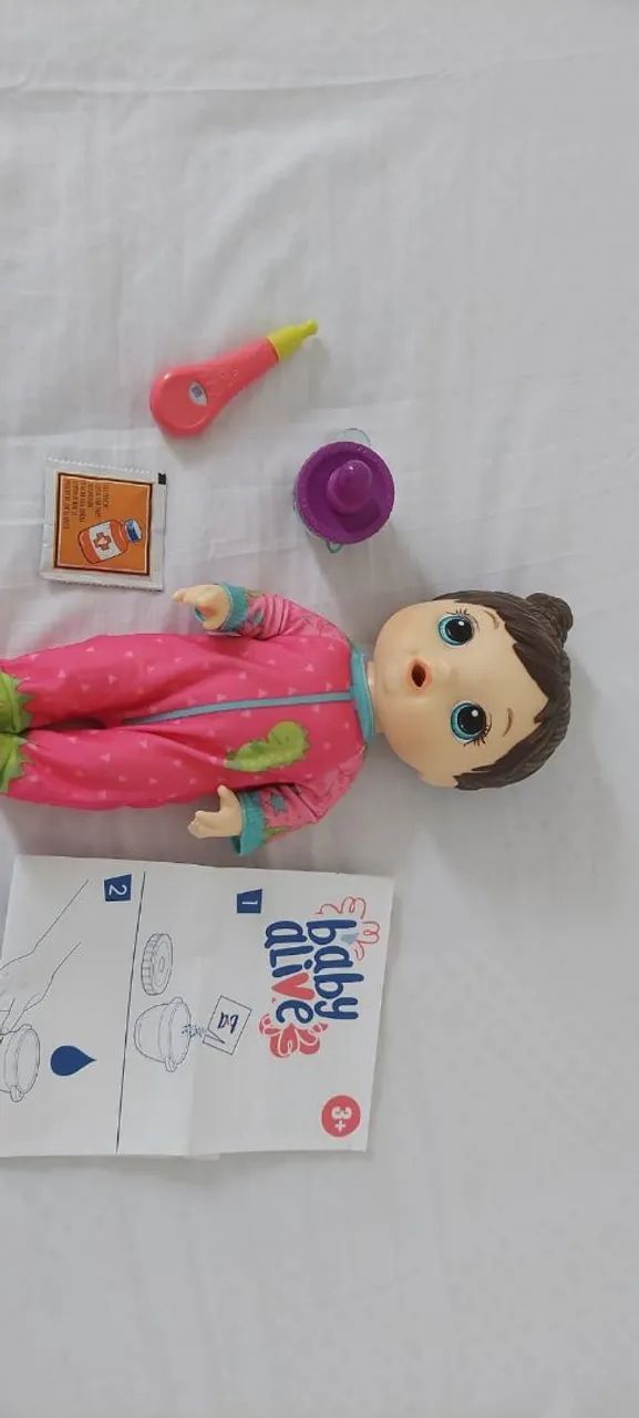 Boneca Baby Alive - Bebê que Come  - Foto 4