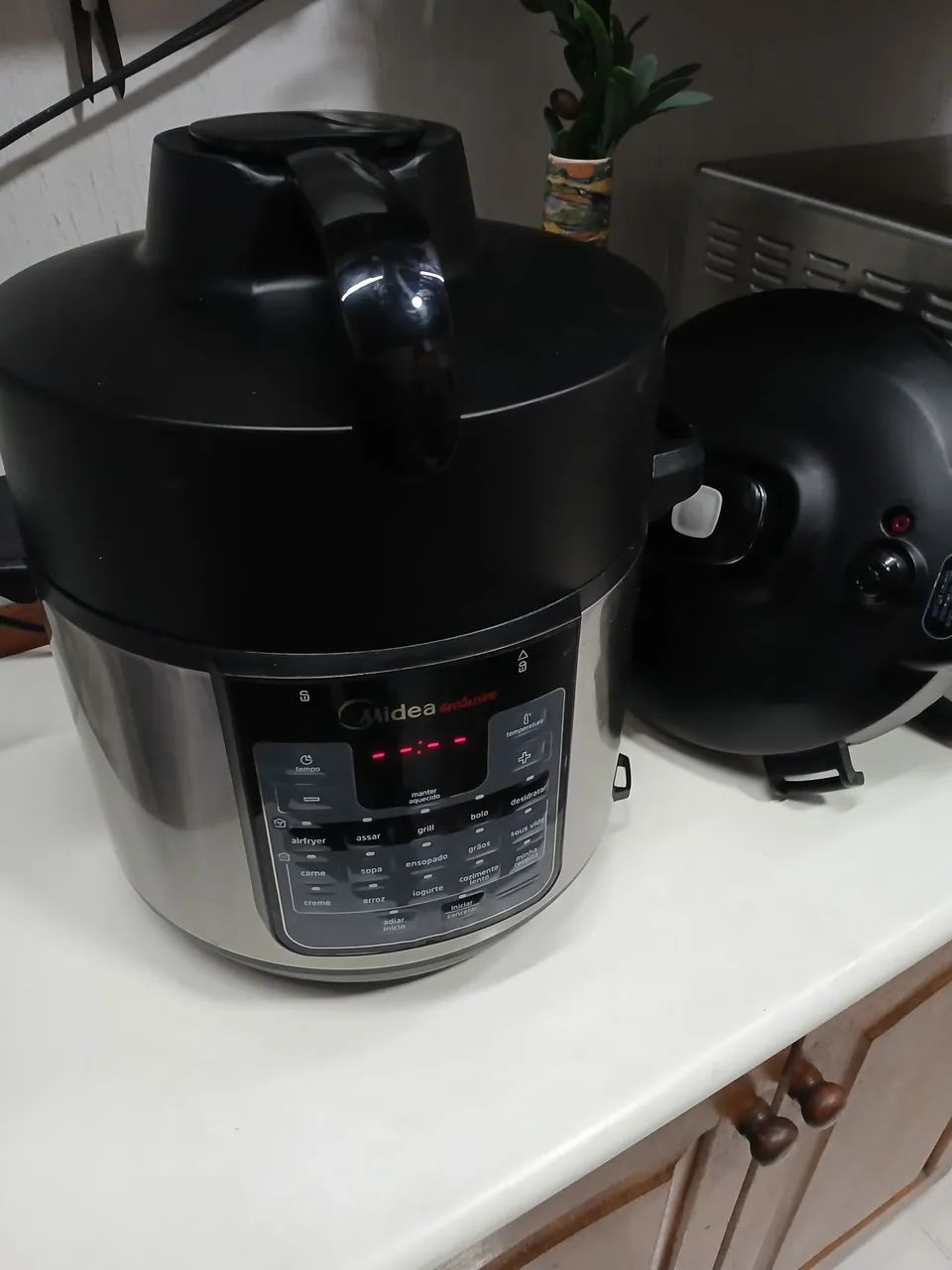Panela pressão Air fryer kitchen revolution midea - Foto 6