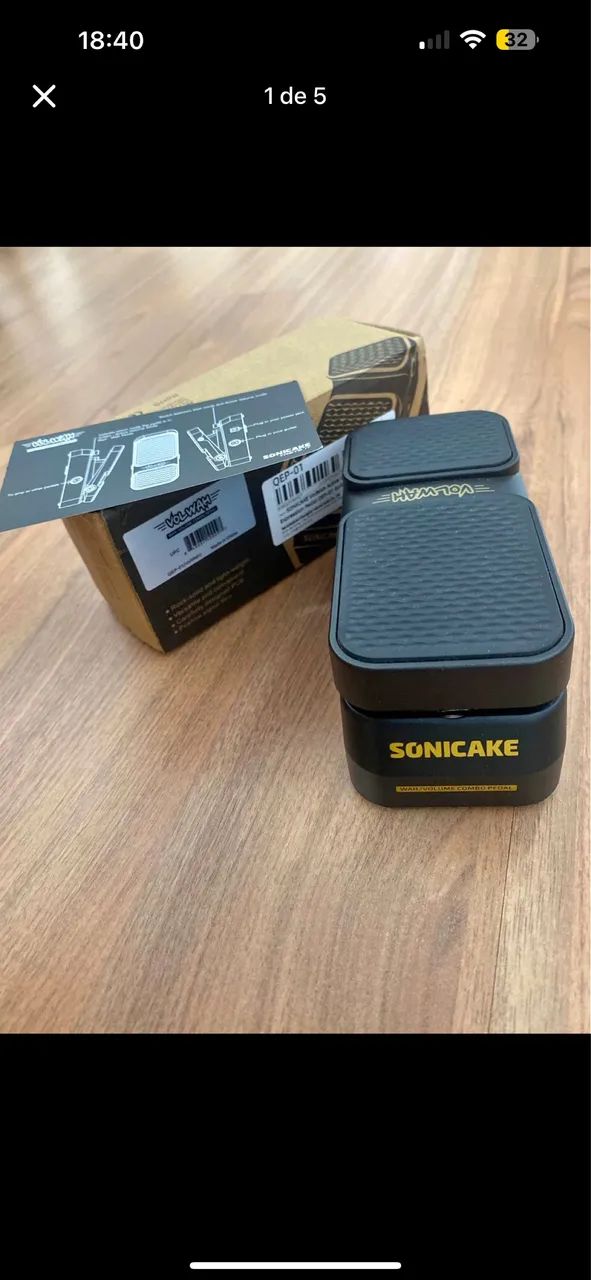 Pedal expressão Volume Sonicake64308143943683120