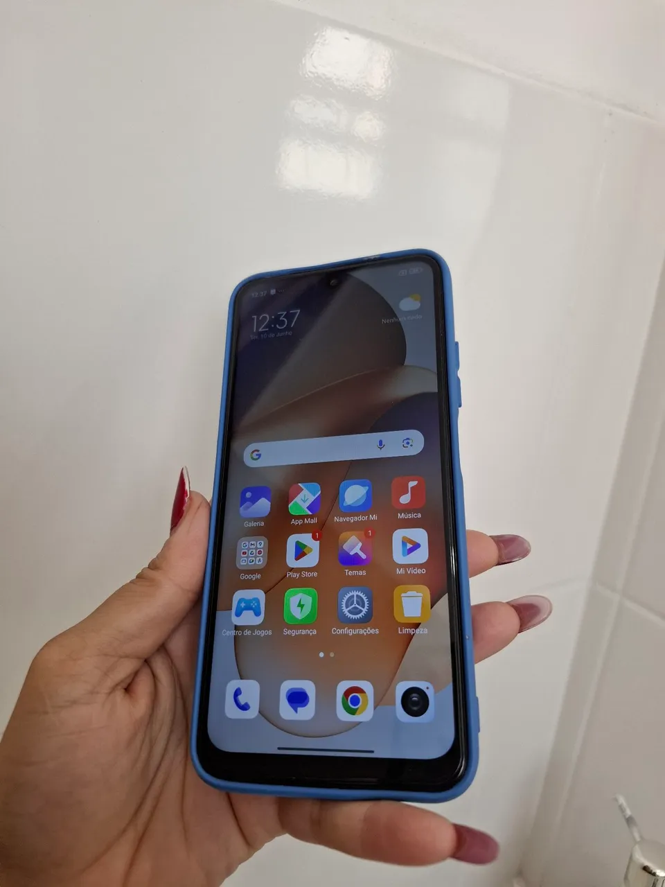 Note Note 12s 256 gigas com acessórios