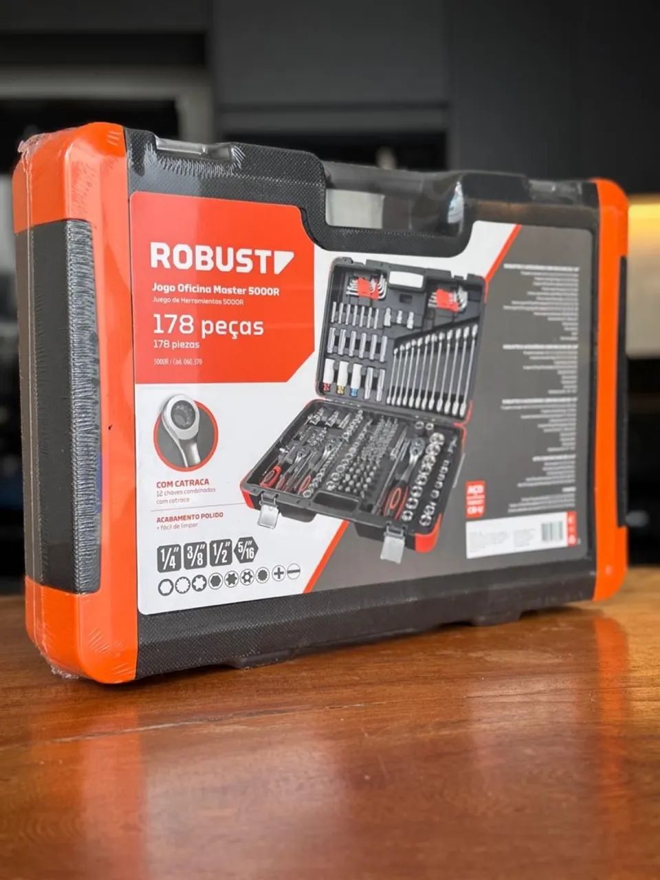 Jogo de Ferramentas Robust 5000R - 178 Peças