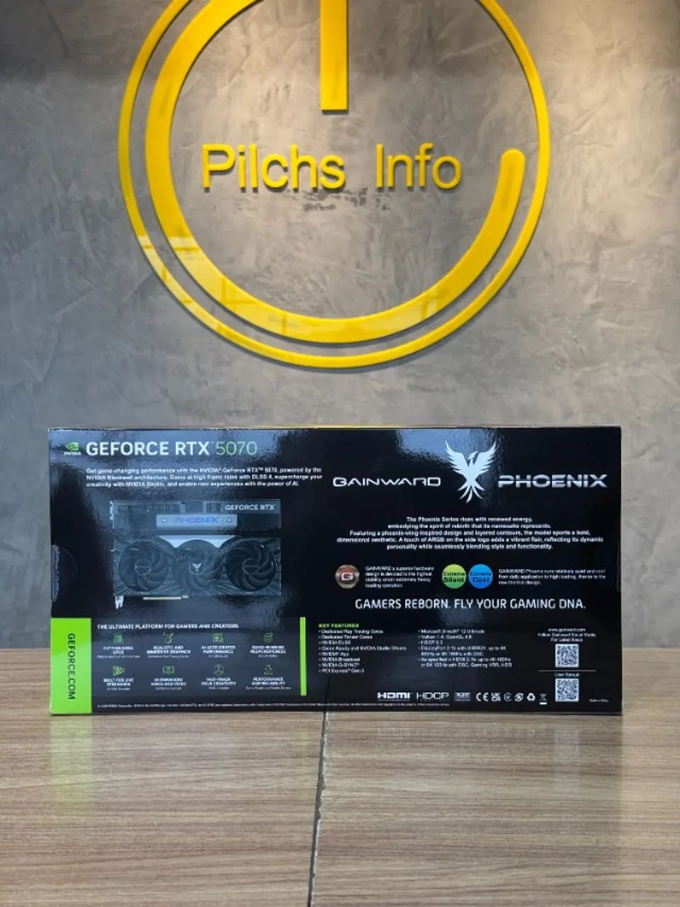 RTX 5070 12GB Gainward NOVA - Loja Física - Garantia - Olx Pay - Foto 4