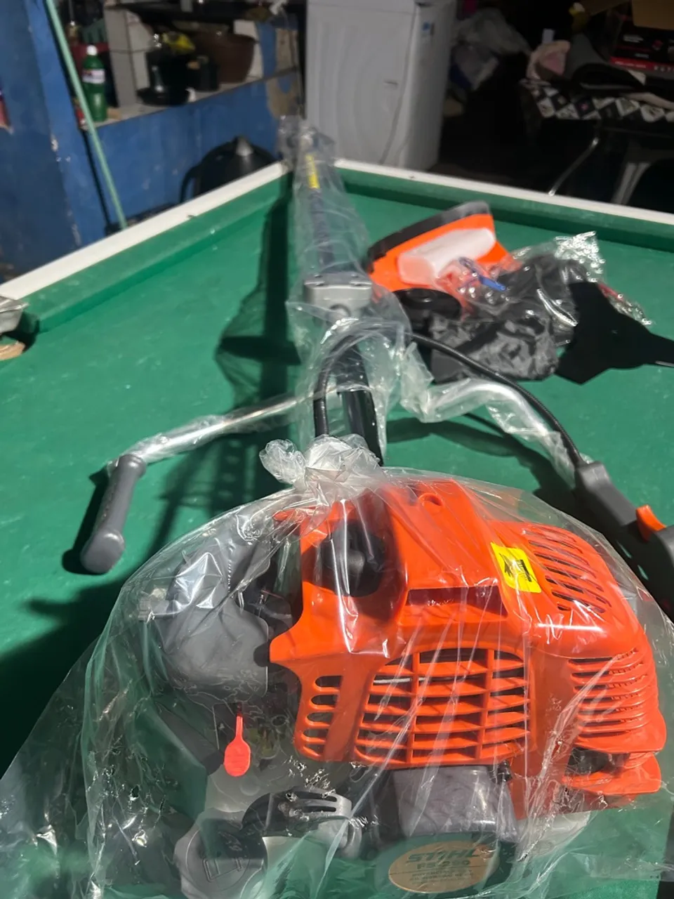 Roçadeira STIHL FS 290 sem uso