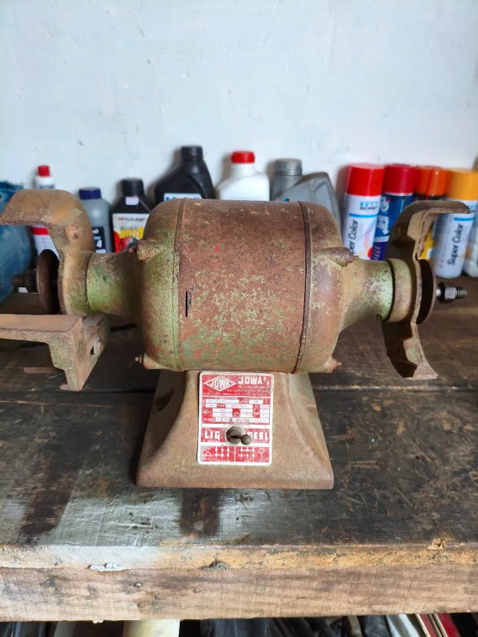 Esmeril Industrial Antigo Jowa 220v trifásico