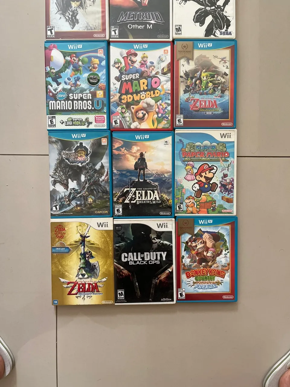 Coleção de Jogos Wii U - Diversão Garantida!