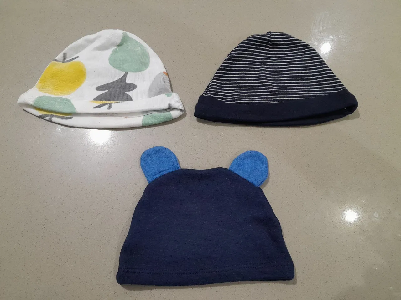 3 Toucas de Bebê