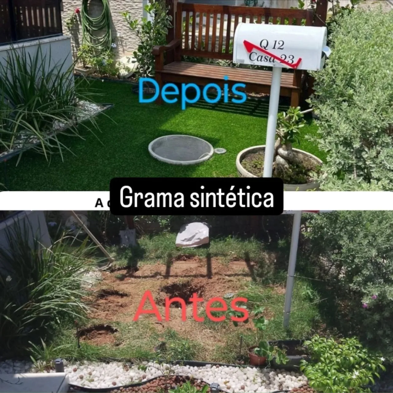 Instalação de  Grama sintética número para contato : * falar com gel