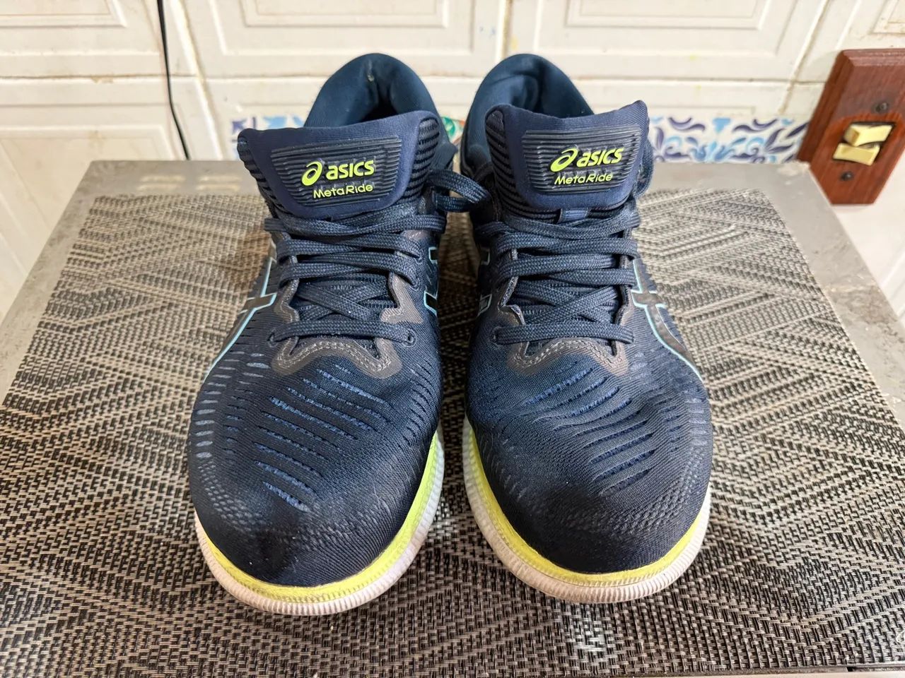 Tênis Asics Metaride 40 - Azul - Foto 2