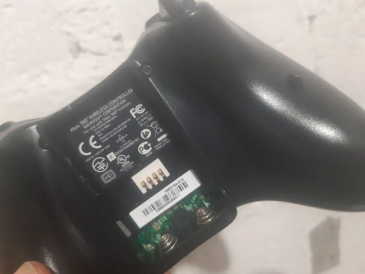 Controle Xbox 360 Preto - Foto 4