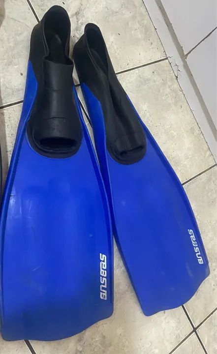 Kit De Mergulho Seasub Dua + Nadadeiras - Foto 3