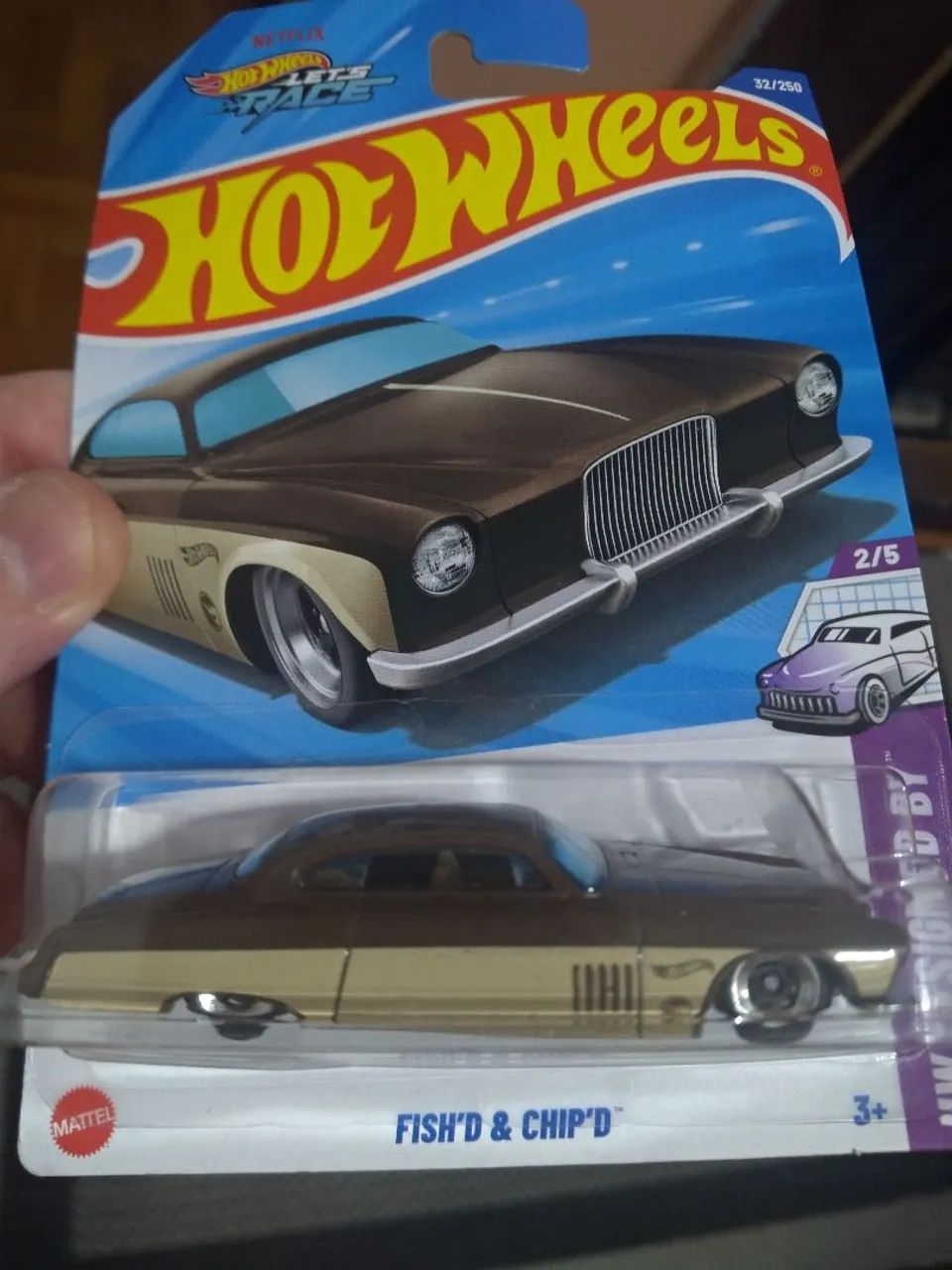 Hot Wheels Fish'd & Chip'd - Série HW Race - 2/5 - Brinquedos e