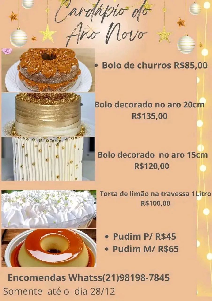 Não deixe pra última hora, vem que dá tempo de agenda sua ceia de ano novo  - Foto 2