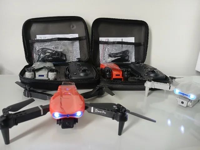 Drone E99Pro - 2 câmeras 4K + FPV e VR + Case de transporte - Foto 2