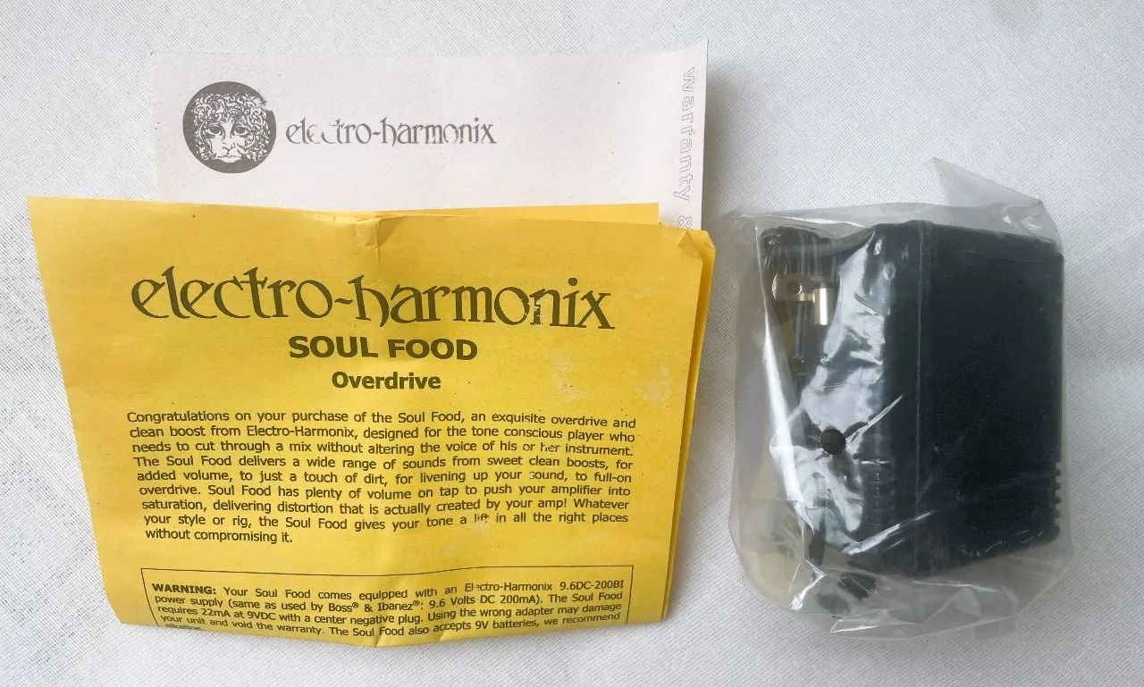 Overdrive Electro-Harmonix Soul Food - Foto 3