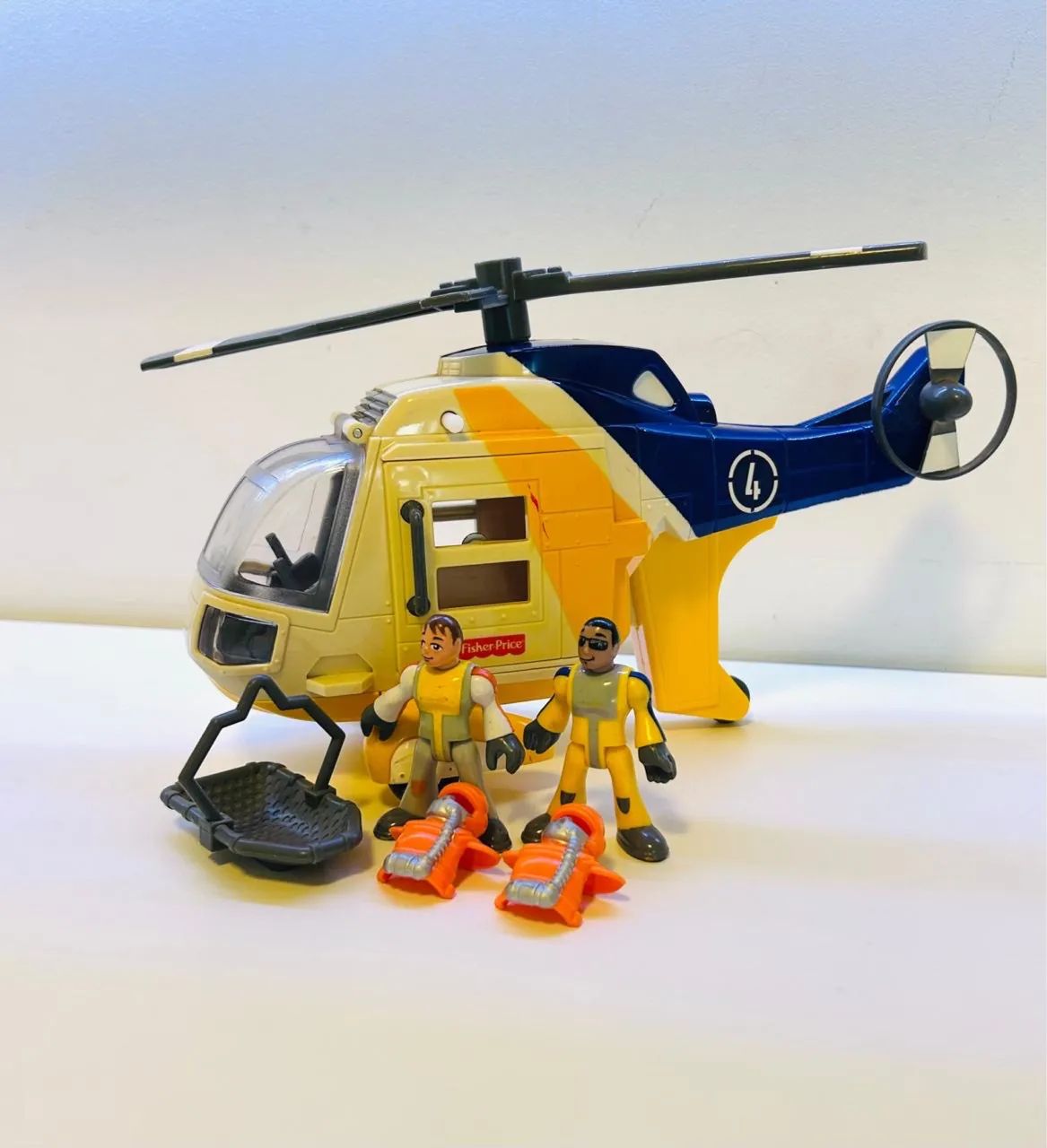 HELICÓPTERO DE BRINQUEDO AVENTURA FISHER PRICE IMAGINEXT - Foto 3