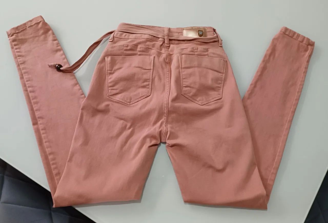 Calça Jeans Rosa - Versat Jeans Deluxe - Foto 3