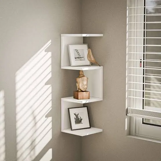 Prateleira de Canto para Decoração