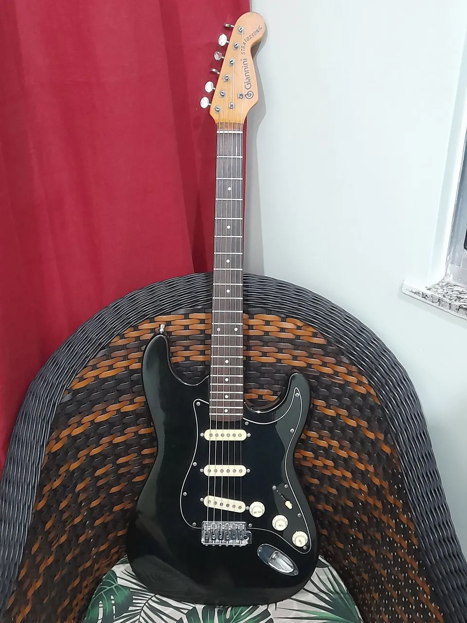 Guitarra Giannini Stratossonic Fast Neck de 80's