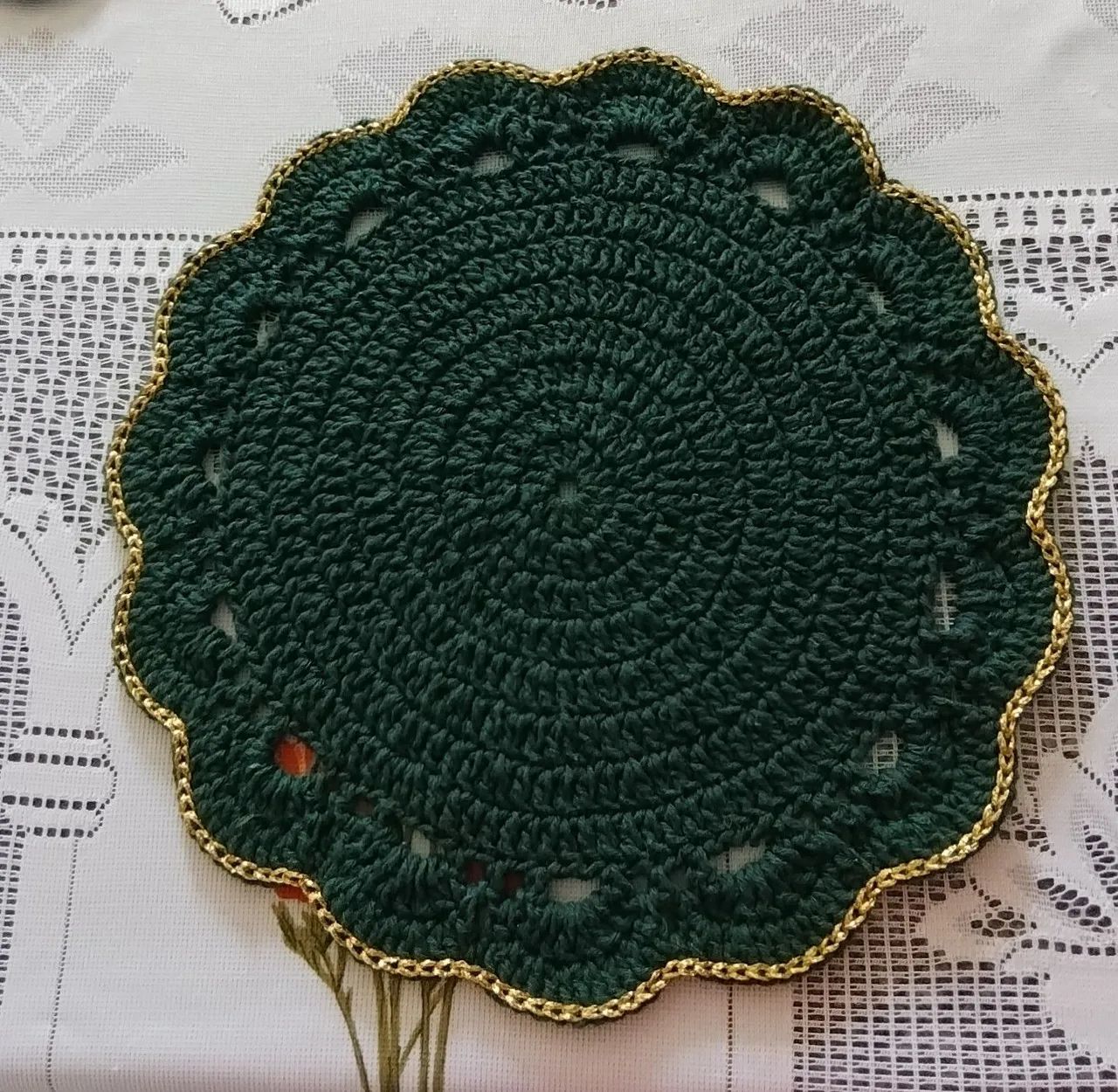 ? Kit com 4 Suplasts/ Jogo Americano em Crochê - Artesanal ?