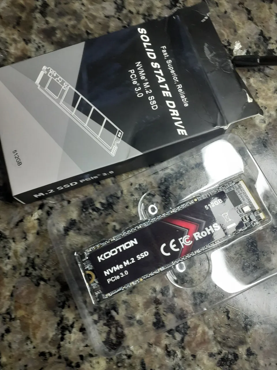 SSD NVMe M.2 512GB KOOTION PCIe 3.0