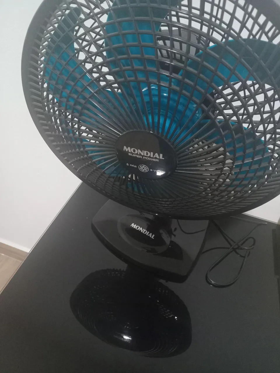 Ventilador Mondial Super Power 6 Pás novo 220V