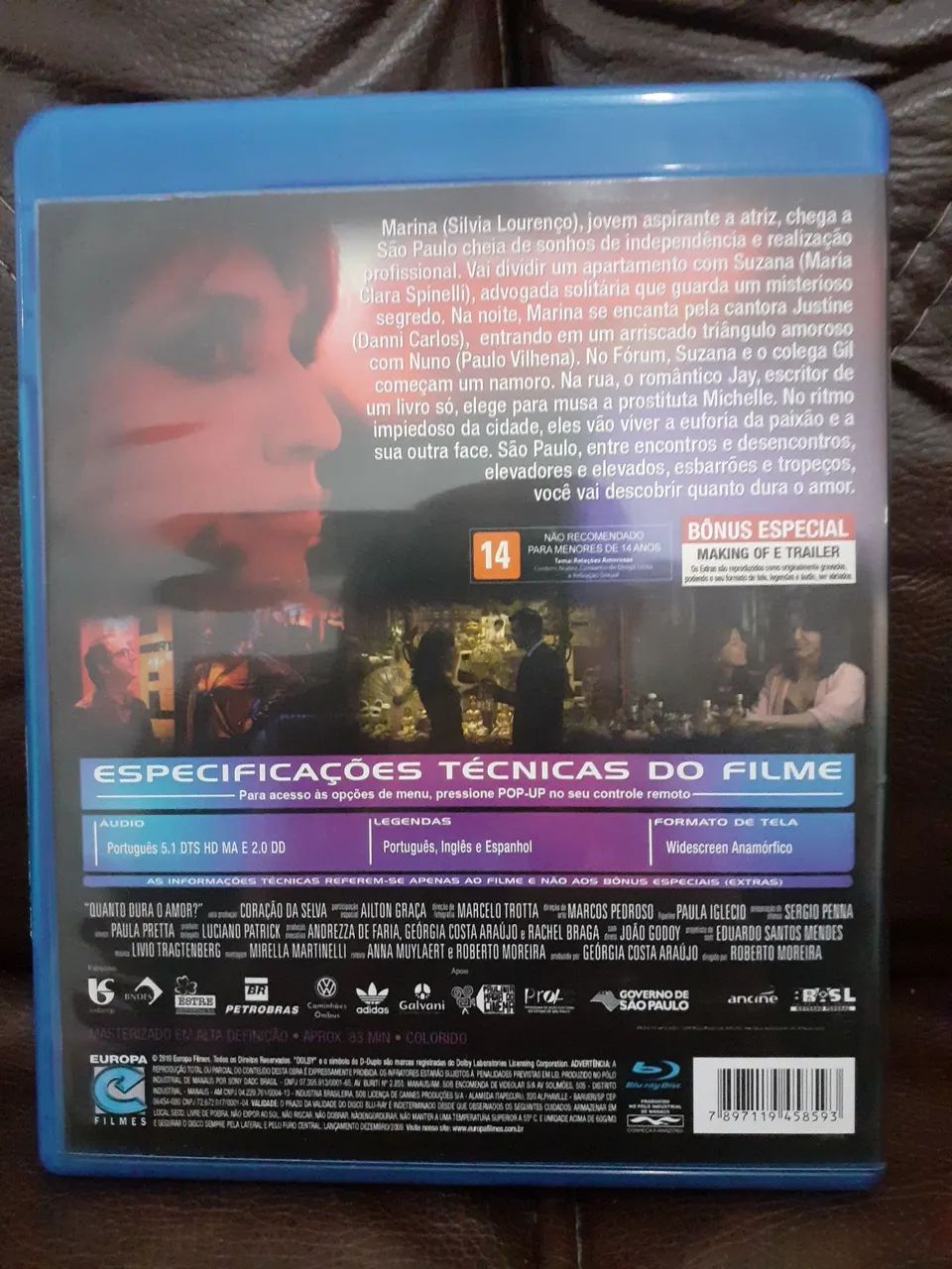 Blu-Ray Quanto dura o Amor?. - Foto 2