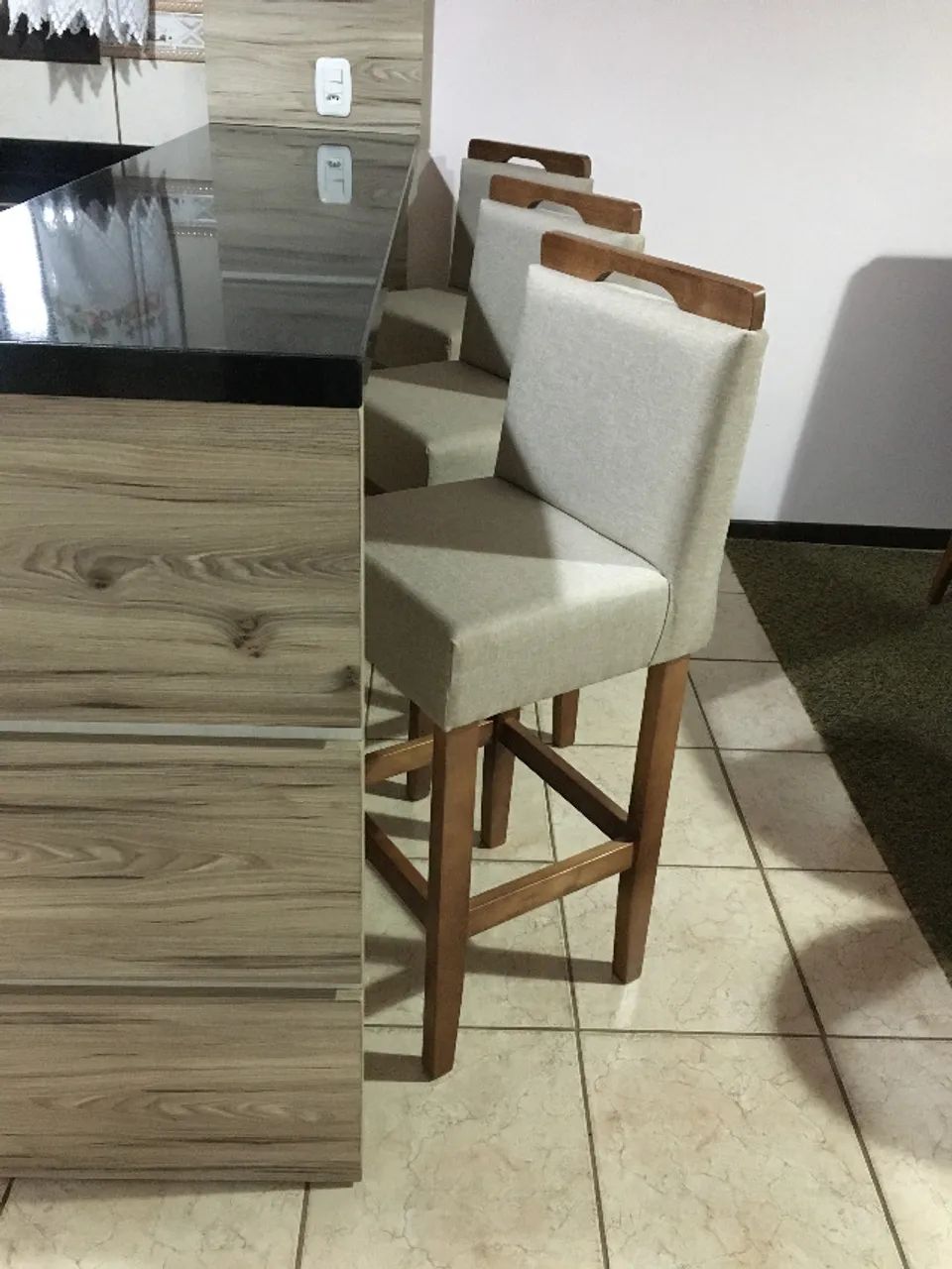 Banqueta alta cozinha fabricadas sob encomenda - Foto 4