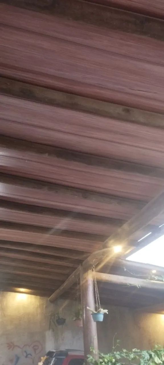 Telhado rústico  telhas de cerâmica Branca com forro amadeirado  - Foto 2