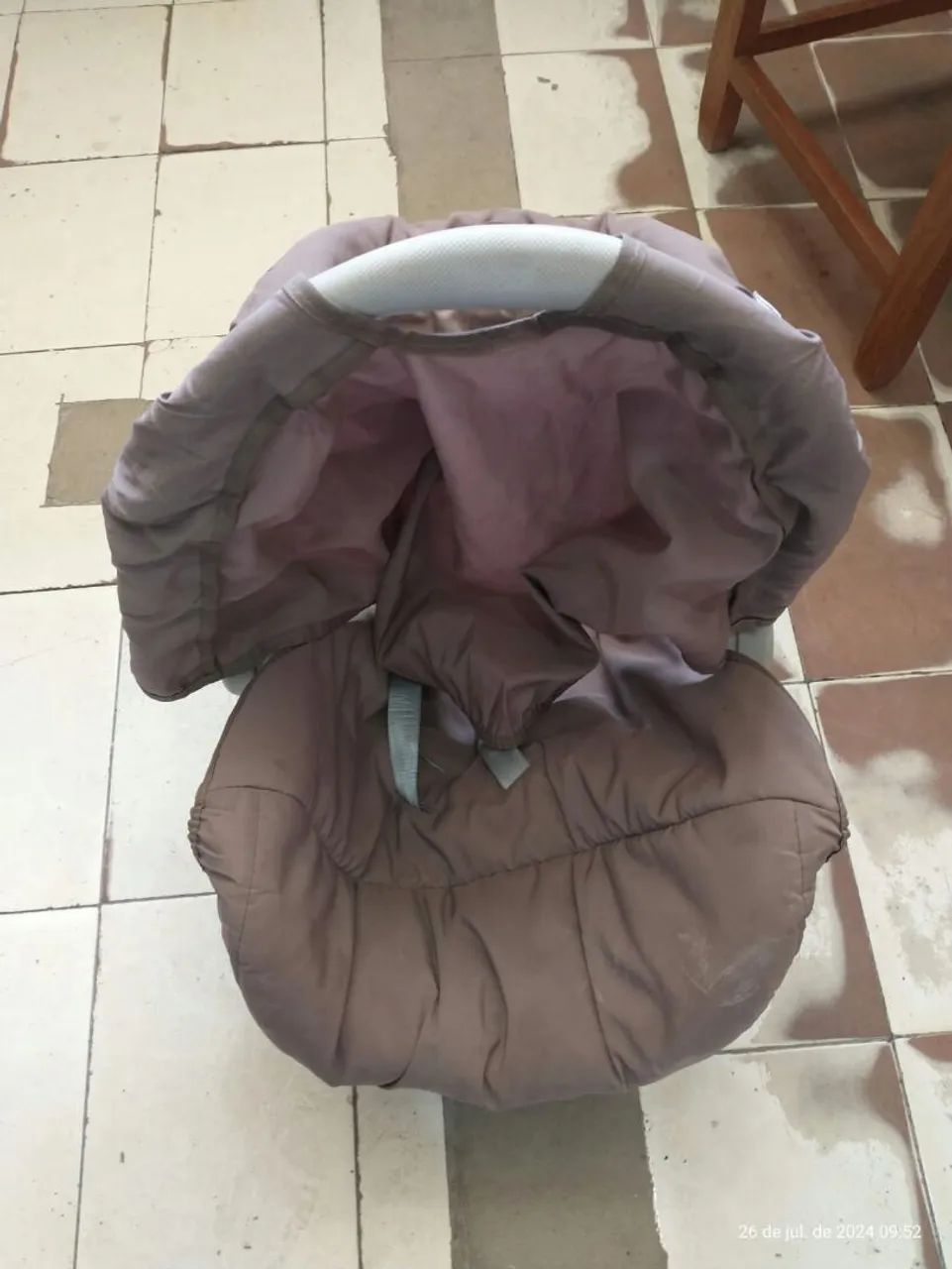 Bebê conforto Galzerano de 0 a 13kg usada - Foto 3