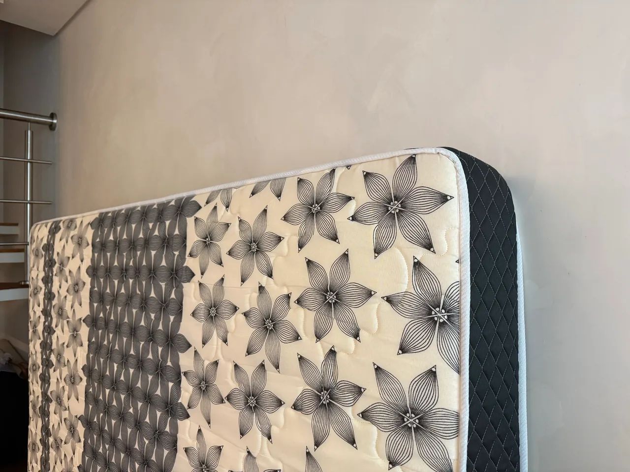 Cama Colchão + Base Casal Queen Size Soft Comfort - Ecoflex - Foto 4