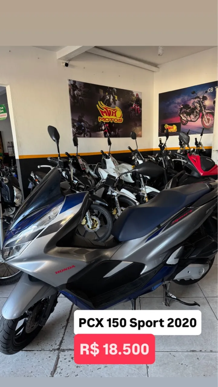 Motos HONDA PCX no Brasil