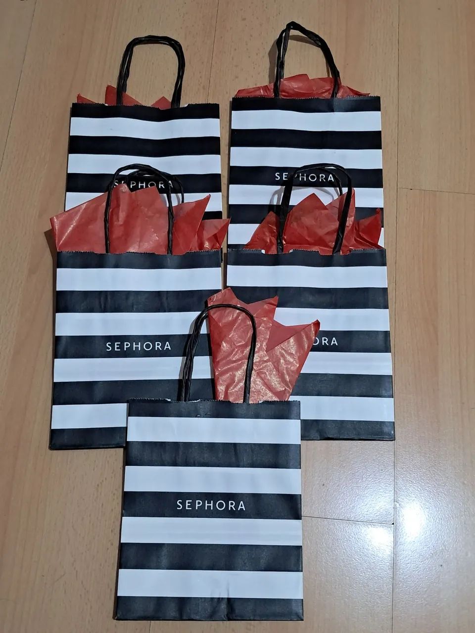 Kit 5 sacolas Sephora  - Foto 3