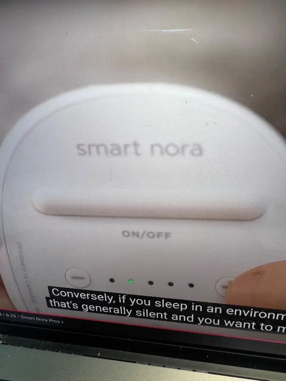 Travesseiro Anti Ronco " Smart Nora " - Foto 5