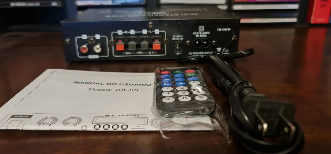 Amplificador AK35 NOVÍSSIMO!!! - Foto 4