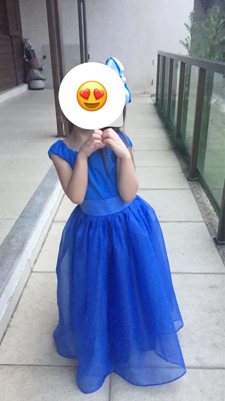 Vestido infantil Cinderela  - Foto 2